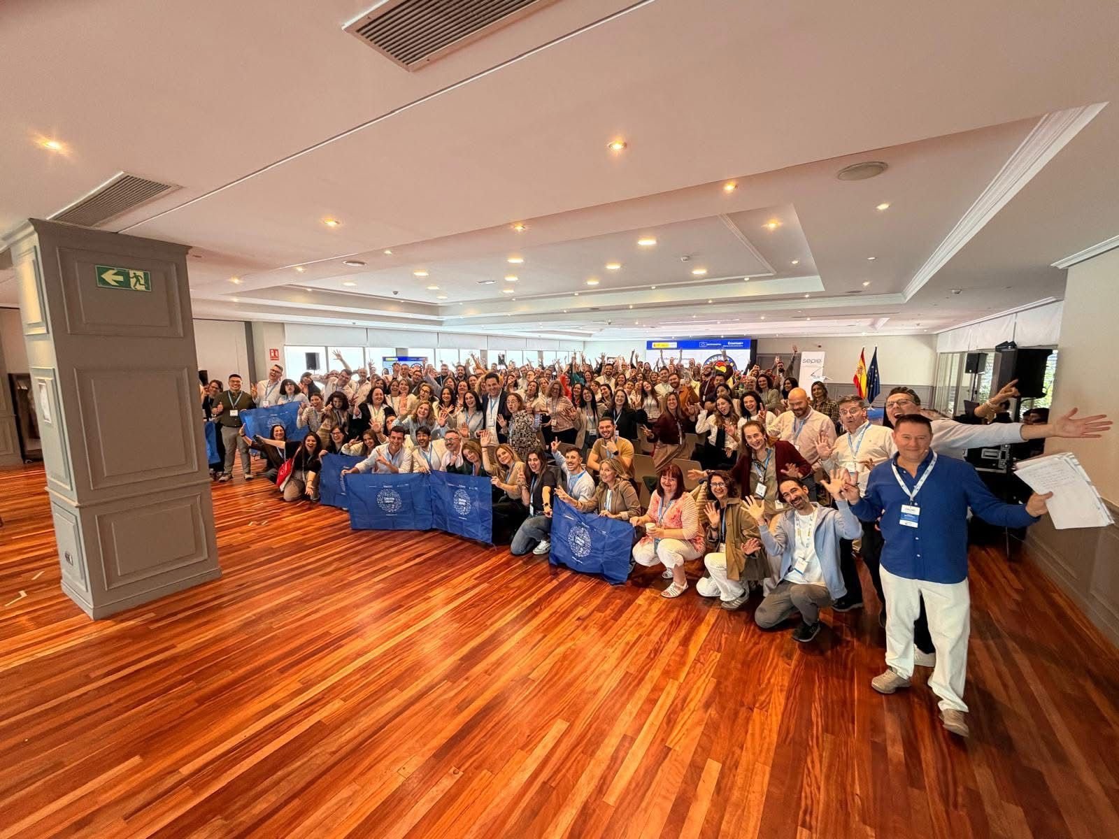 Trobada de centres Erasmus+ amb docents de tot l'Estat